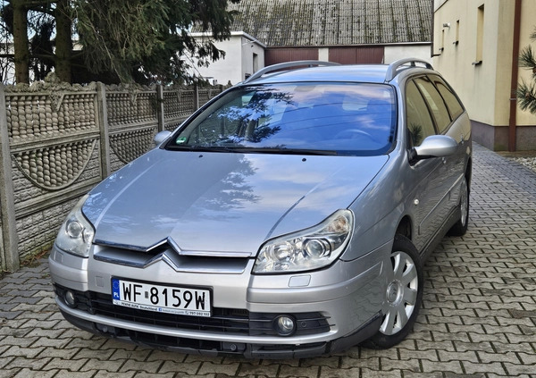 Citroen C5 cena 6900 przebieg: 298000, rok produkcji 2005 z Biały Bór małe 277